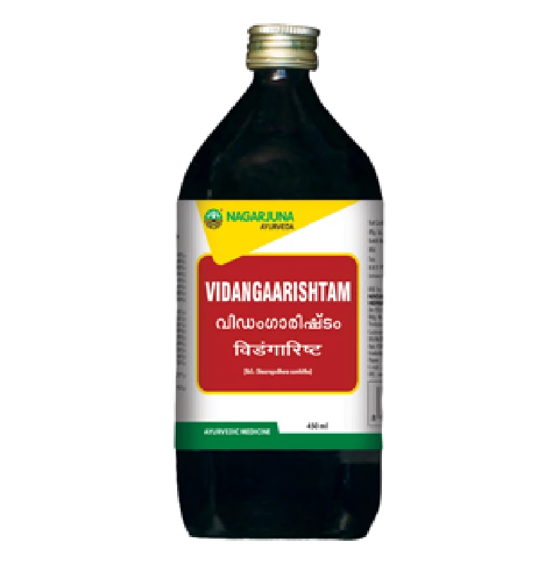 Nagarjuna Ayurveda Vidangaarishtam, 450 ml-1.webp
